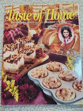 Taste of Home Magazine Oct/Nov 1997 Issue Vintage Recipes Cookbook Fall Holiday
